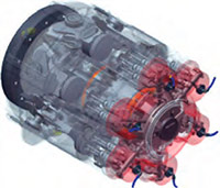 Motor híbrido Axial