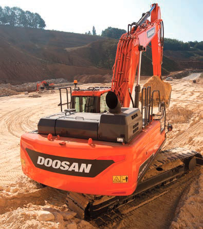 Excavadora de cadenas DX300LC-5 Doosan