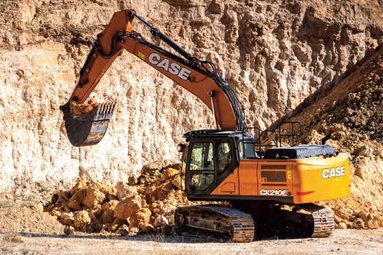 La excavadora Case CX210-S «Essential»