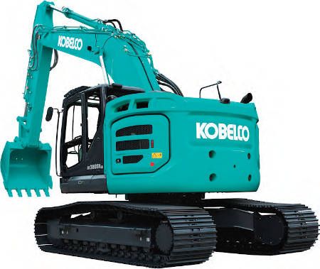 Kobelco presenta la excavadora de 38 toneladas
