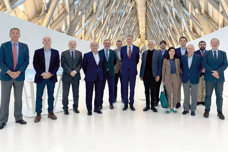 Reunión de miembros del Comité Organizador de Smopyc y de Feria de Zaragoza.