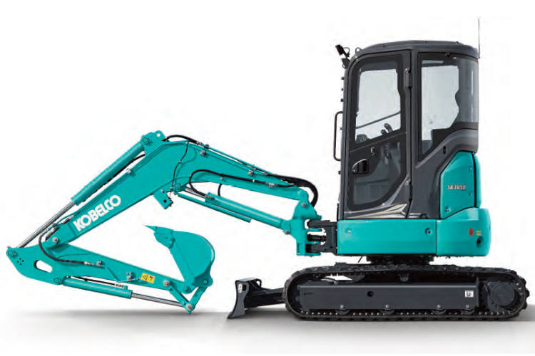 Miniexcavadora SK39SR-7 de Kobelco