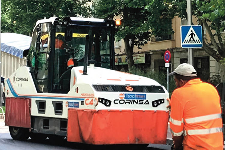 Corinsa en Operación Asfalto Madrid