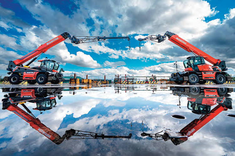 Gama rotativa (MRT) de Manitou