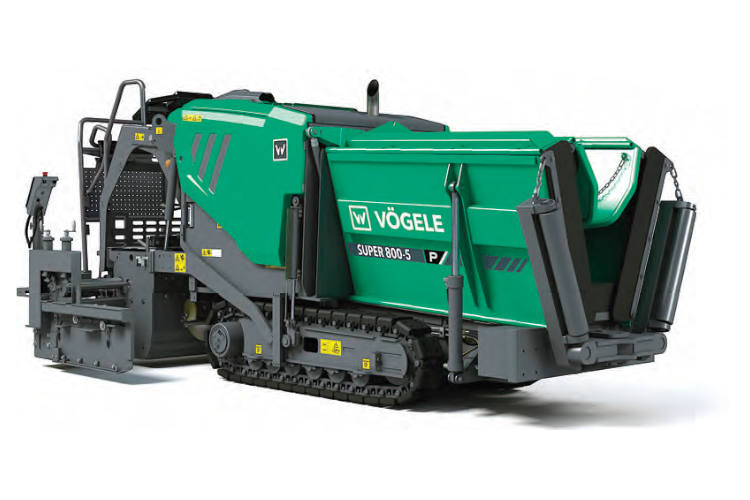 Con un diseño de producto excepcional, la extendedora Super 800-5 P de Vögele fue galardonada con el «iF Design Award» 2026.