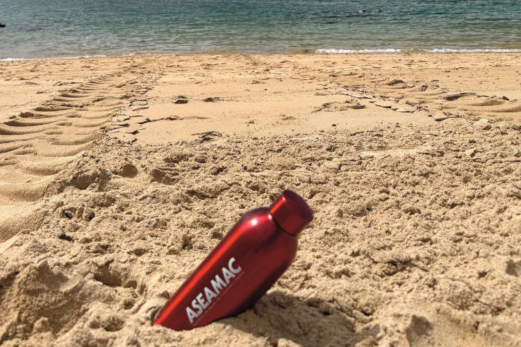 Asemac, mensaje en una botella