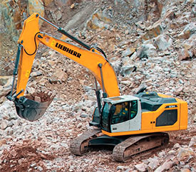 Nueva generación de excavadora de cadenas R924 de Liebherr