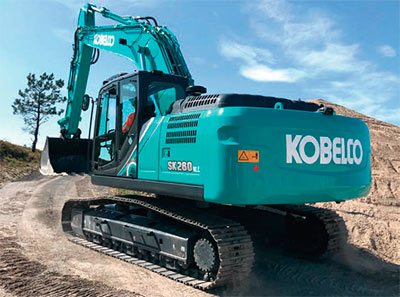 Excavadora Kobelco SK260NLC-10E, de 27,2 toneladas
