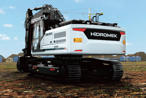 Excavadora HMK 300 LC, serie H4, de Hidromek