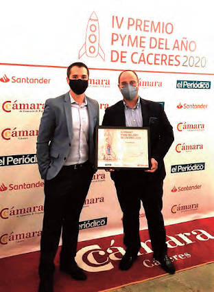 Rafael Mogena, director de exportación, y Alfonso Domínguez, CEO y director general de Cohidrex.