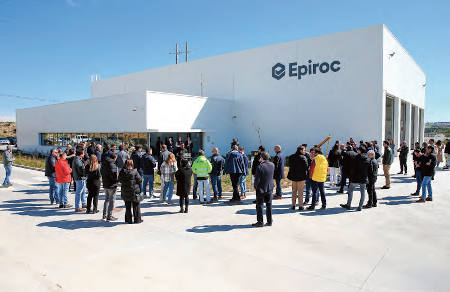 Epiroc inaugura un nuevo centro de servicio en Aljustrel