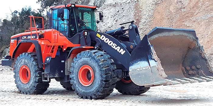 Cargadoras grandes DL-5 de Doosan. Potencia y ahorro