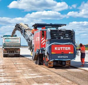 15 fresadoras en frío de Wirtgen en acción