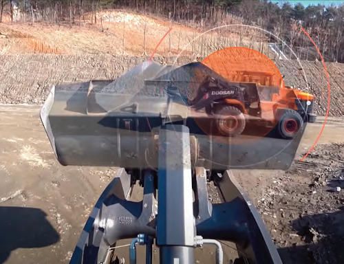 Cucharón «transparente» de Doosan. Premio a la Innovación y Seguridad