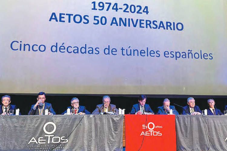 50º aniversario de la Asociación Española de Túneles y Obras Subterráneas (AETOS)