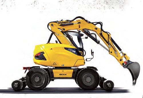 Serie "MRail" de Mecalac