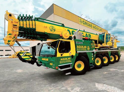 La grúa móvil Liebherr LTM 1150-5.3 en el mercado español