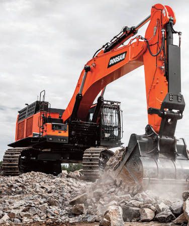 Doosan DX800LC-7 de 80 Toneladas