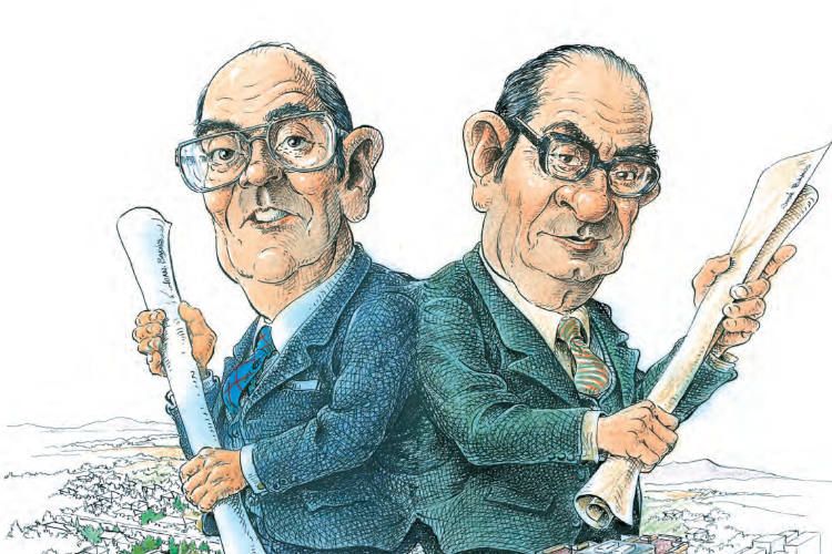 Los hermanos Juan y José Banús