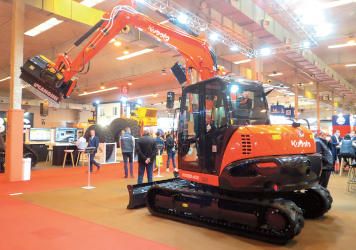Midiexcavadora Kubota KX080-4a2