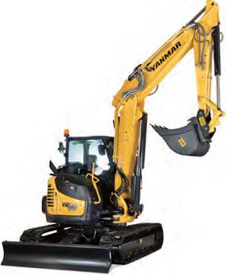 La innovadora midiexcavadora ViO80 2PB de Yanmar