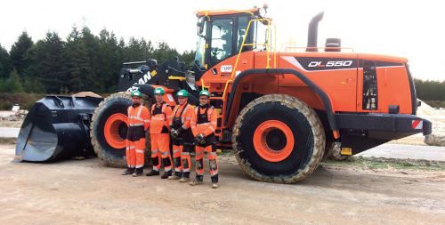 Pedido de cargadoras Doosan para Cemex