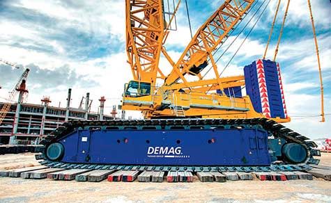 Tadano adquiere las grúas Demag