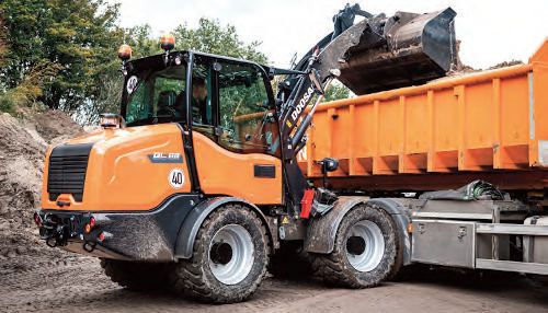 Cinco nuevas cargadoras Doosan