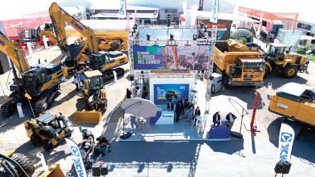 XCMG en la feria minera chilena Expomín’2023