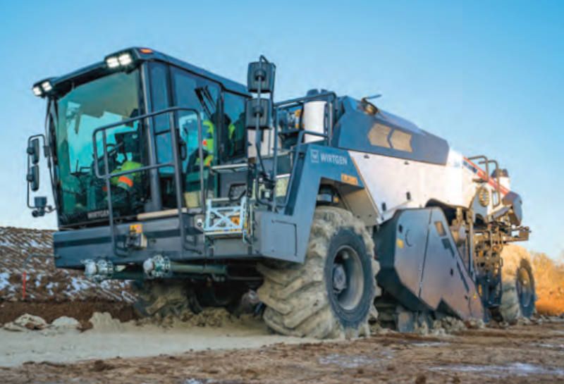 La nueva serie WR X-Tier de fresadoras Wirtgen celebra su estreno en el mercado en la feria Conexpo.