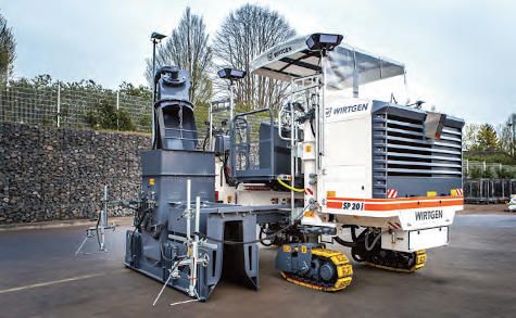 Extendido rentable de hormigón con Wirtgen
