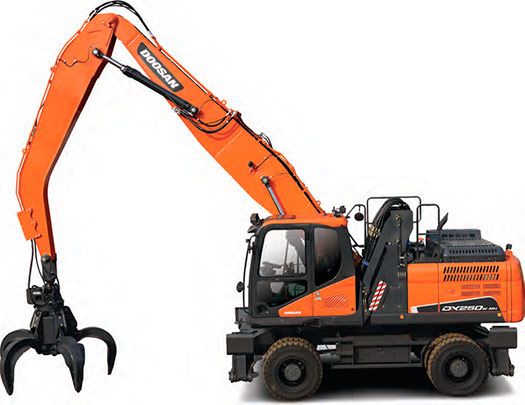 Nueva manipuladora de materiales Doosan DX250MH-5