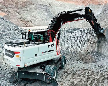 La atracción de la HMK210W-H4 de Hidromek